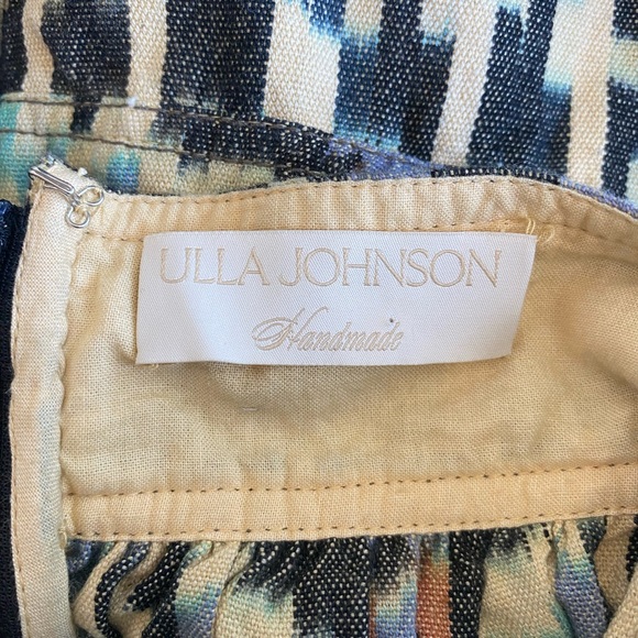 Ulla Johnson Handmade Honey Onyx Ikat Sarika Dress Size 4 - Picture 12 of 13